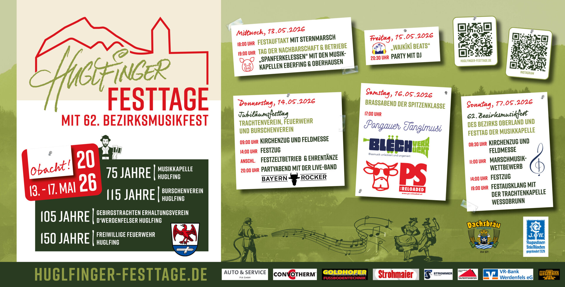 Bezirksmusikfest Huglfing